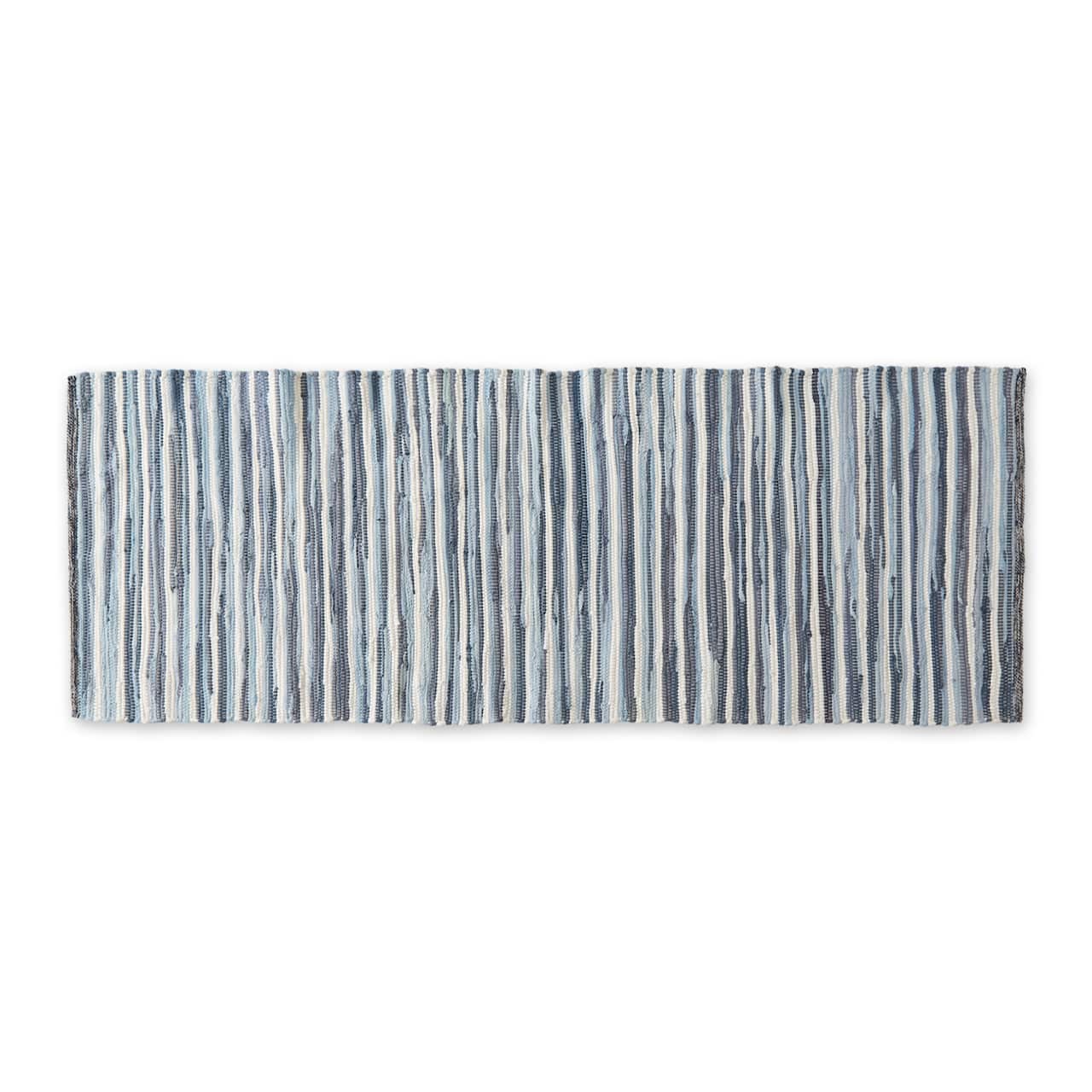 DII® Slim Stripe Cotton Chindi Rug, 2ft. x 6ft.